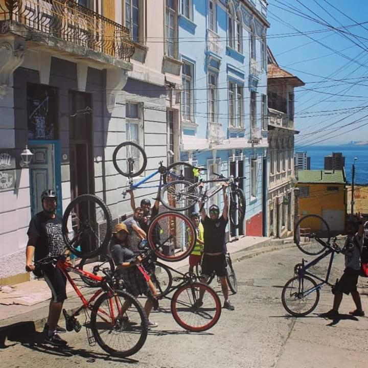Hostel Don Poncho Valparaíso Exteriér fotografie