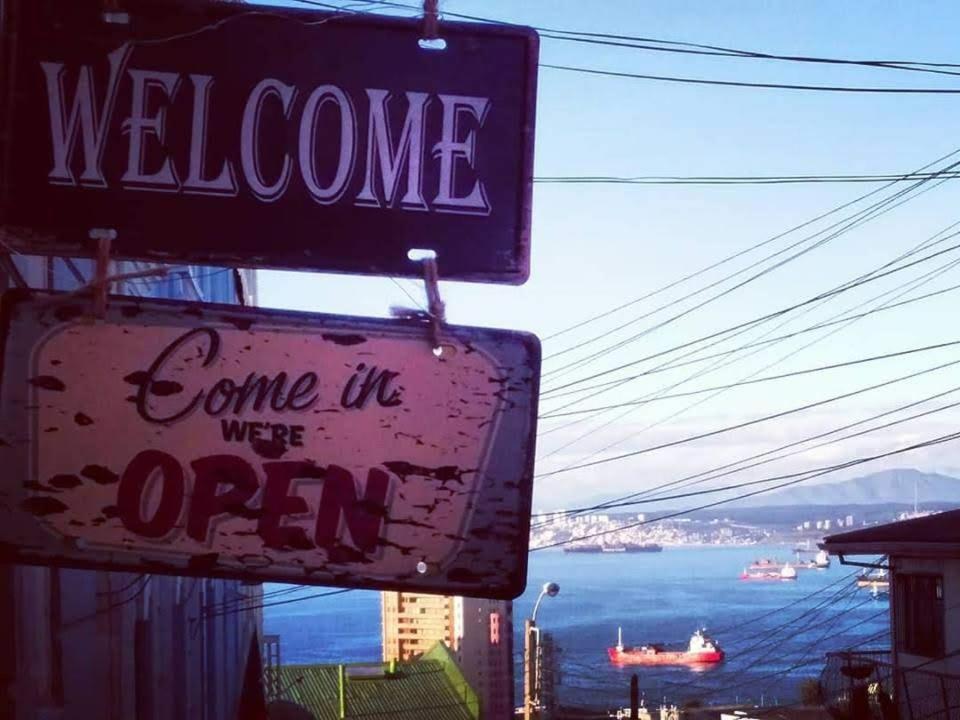 Hostel Don Poncho Valparaíso Exteriér fotografie