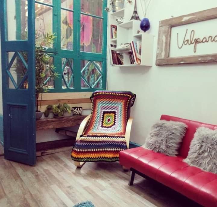 Hostel Don Poncho Valparaíso Exteriér fotografie